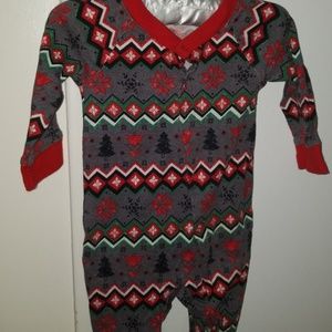 Unisex Holiday Footie PJS